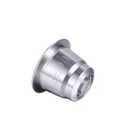 Stainless Steel Refillable Filters Espresso Cup Coffee Machine Capsule Nespresso Refill Coffee Pod