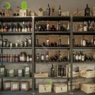 Custom coffee shop equipment display showcase cabinet display rack