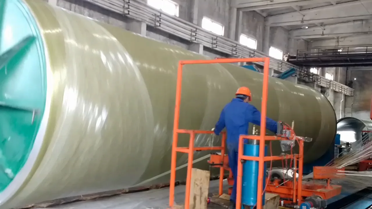 Glass Fiber Reinforced Plastic Fiberglass Grp Underground Frp Craft