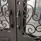 Best-selling wrought iron door steel door