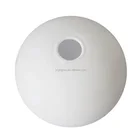 Decorative Heat Resistant Pyrex Round Milk White Colored Borosilicate Hollow Glass Ball Lamp Cover Light Shade Ball