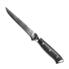 Keensun hot selling kitchen knife 8 inch damascus steel fillet fishing knives