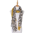 2020 New Arrivals Machine Printed Leopard Pattern Classical Beautiful Women Spring Shawl Scarf