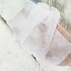 Wash Towel Cloth Disposable Hyaluronic Acid Wash Towel Mesh Spunlace Cloth Beauty Salon Cleansing Towel