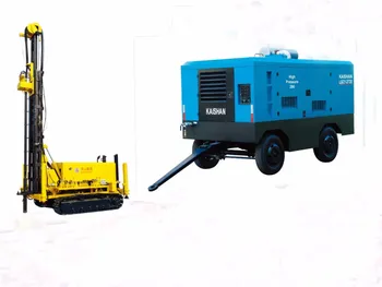 8bar 10bar 13bar diesel mobile air compressor with jack hammer, View Air Compressor, KaiShan Product