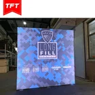 Modular Booth Modular Booth China Modern Portable Aluminum 10x10 Modular LED Backlit Island Tradeshow Booth And Table