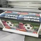 Outdoor Best Selling Big Printing Pvc Large Posters In Gym For Any Size