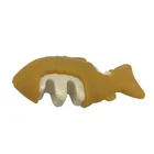 Custom 3D cartoon fish toy OEM small plastic toy fish Custom made mini plastic fish toy factory