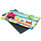 Decorative Caribbean Summer Bahamas Metal Magnetic Sticker Custom Metal Fridge Magnets Beach Charms Souvenir