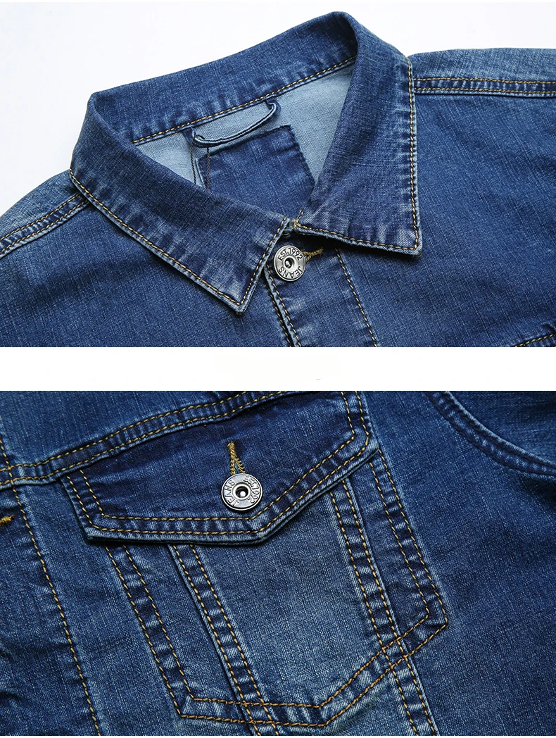 Custom logo Factory Graffiti Street Vintage Denim Fabrics Custom Denim Jacket Men Men's Jackets