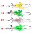New Product 6.2g 8cm Topwater Frog Lure Soft Bait Artificial Promotional Chinese Fishing Lure