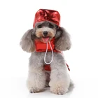 New design Low price Dog clothes-canned red dog apparel pet funny clothes