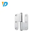 90x75 SS304 Stainless steel ball bearing circular Detachable metal door hinge