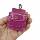 Logo Customization Cases for Snake Skin PU Leather Cases for Airpods 1 2