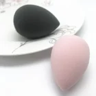 1 個化粧スポンジパフ卵フェイスファンデーションコンシーラ化粧パウダー黒 blender スポンジツールアクセサリー