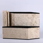 Wegifts pets storage two layers velvet material foldable luxury pet stair for sofa and bed