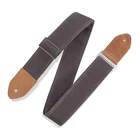 China Wholesale Waxed Canvas Adjustable Custom Quality Guitar Strap