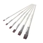 6/Pcs set Artist Nylon Hair Paint Brushes Nail Round Peak for Acrylic Oil Watercolor Painting Artist Professional Kits