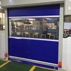 Factory price directly hot sale fast pvc roller shutter gate
