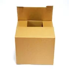 Wholesale custom printed brown kraft paper box automatic large corrugated carton