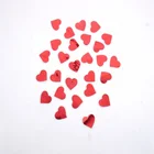 Beautiful Wedding Durable Table Confetti Red heart Confetti