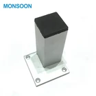 Triangle-Shape Sofa Legs Metal Sofa Sofa Legs Modern Furniture Base Bed Stand