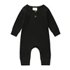 fall and winter breathable baby climbing clothes snap button Baby Boy Bodysuits