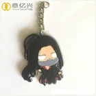 Popular Stuffed Plush Soft Toy keychain with metal lobster claw for car key