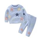 soccer uniforms set kid's knitted boutique clothing big boys clothes christmas baby wear