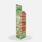 End Cap Displays Display Manufacture Supermarket Promotion Use Cardboard End Cap Displays