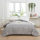 Comforter White Comforter Chinese Wholesaler Luxury Super Soft Fluffy White Custom Hotel Comforter Set Bedding