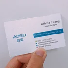 300gsm Pearl Paper Texture Paper High Quality Custom Printed Business Name Card