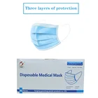 Quick Quick Delivery Of Disposable Medical Masks In Stock 3ply Disposable Masks Non-woven Fabric