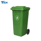 120l hdpe outdoor bin and 120 litter plastic garbage bin