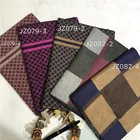 Custom Winter Men Cashmere Polyester Scarf Classic Business Pashmina Shawls Long Soft Male Neck Wraps Scarves