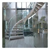 Pre Natural white Marble Curved Stair Nosing Super Building Project Design step