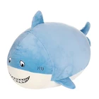 Custom 2020 New pattern plush pillow Big Size Hungry Shark Stuffed Animal Huge Plush Soft Toy