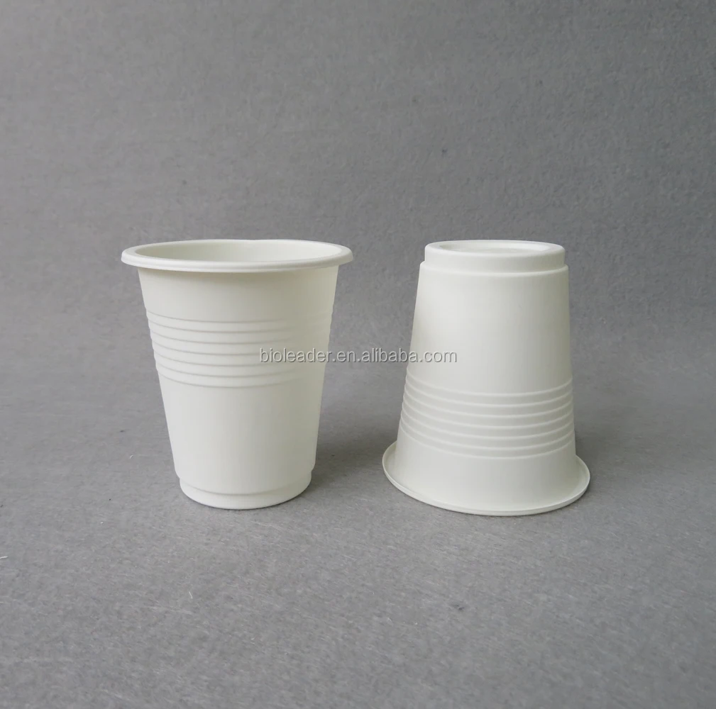 100% Biodegradable Eco-Friendly Biodegradable Cornstarch CPLA Cups