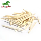 2019 Cheap Wholesale Multiple Eco-Friendly Quality Diy Colorful Craft Wooden Match Sticks