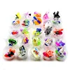 ZQX33 Flat Bottom Child Egg Plastic Surprise Capsule Toys For Vending Machine Capsules
