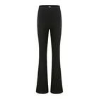 hot sale black casual Sexy buttocks women flared leg pants