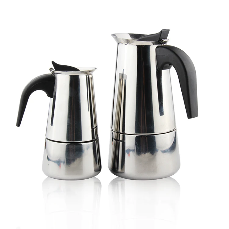 Moka Espresso Macchina Per Caffè Italiano Stufa Top caffettiera Pentola Set