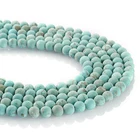Wholesale real gemstone loose bead rose quartz gem matte turquoise natural stone loose beads