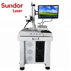 50W Dynamic Fiber Marker Raycus Source 20W 30W Fiber Laser Marking Machine For Metal
