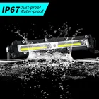 DXZ Ultra-thin Single Row 6 Inch COB 18W Car Work Light Bar LED Strip Light for Off Road Car / SUV / ATV / Truck