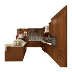 2019 factory cheap solid wood shaker door kitchen cabinet customized