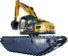 /product-detail/20mt-operating-weight-amphibious-excavator-with-pontoon-undercarriages-and-14m-extra-booms-suitable-working-in-silt-mud-62372815235.html