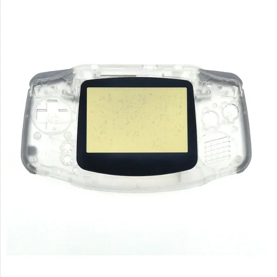 Clear Color Replacement Shell for GBA Game Console Full Games Housing Shell for Gameboy Advance Shell