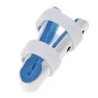 Brand new blue brace Foam Padded Aluminum spring coil finger splint