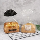 Bread Bags Packing Bag Plastic Bread Bags Disposable Food Packing Bag Dessert Cake Bread Takea